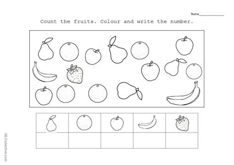 Counting And Fruits Worksheet English Esl Worksheets Pdf And Doc