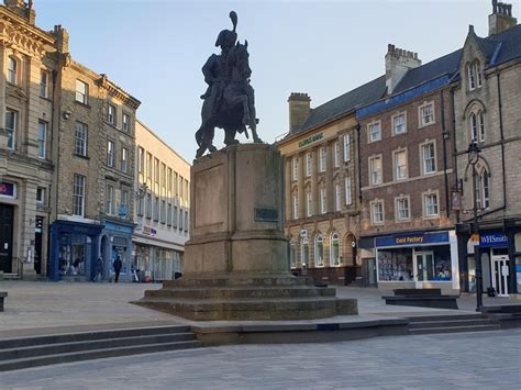 History Of Durham Market Place Area Englands North East