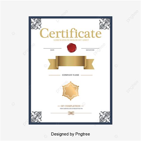 Letter Of Appointment Certificate Vector Material Vector Certificate