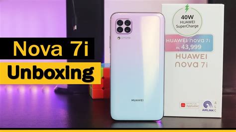 Spek huawei nova 7i memiliki layar berukuran 6.4 inci serta kamera belakang dengan resolusi 48 mp + 8 mp + 2 mp + 2 mp. Huawei Nova 7i Unboxing | Power and Beauty with no Google ...