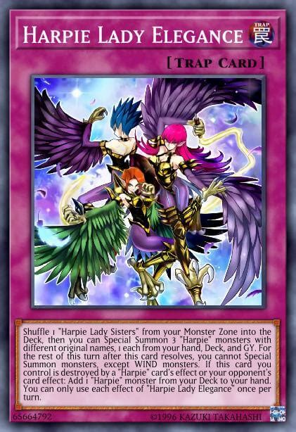 Harpie Lady Elegance Card Information Yu Gi Oh Database