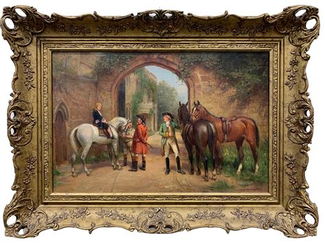 Ds John Sanderson Wells British 1872 1955 Returning From A Country