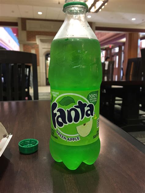 Green Apple Fanta 8510 Soda