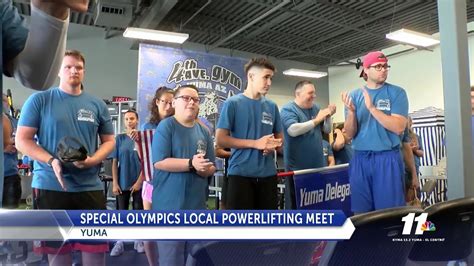 Special Olympics Local Powerlifting Meet Youtube