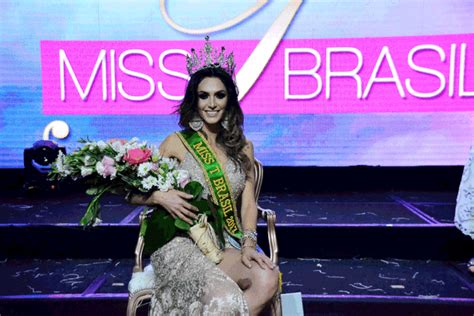 Modelo Transexual Vence Miss T Brasil E Ganha Cirurgia Ntima Famosos Tv Portal Do