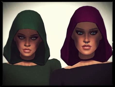 Maimouth Hood Nun Dress Sims 4