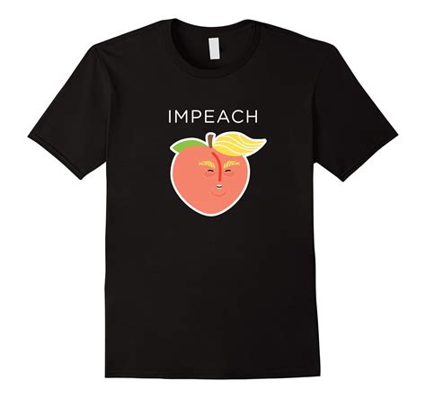 Impeach Donald Anti Trump Peach Emoji Shirt Ln Lntee