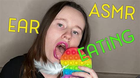 Asmr Ear Eating Sounds Pop It Mouth Sounds To Help You Relax