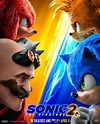 Sonic 2 La Película: poster con los personajes cara a cara
