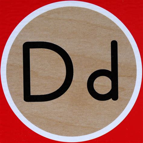 The sign for 1 was a simple vertical stroke (𐤖). Alphabet Puzzle Letter Dd | Leo Reynolds | Flickr