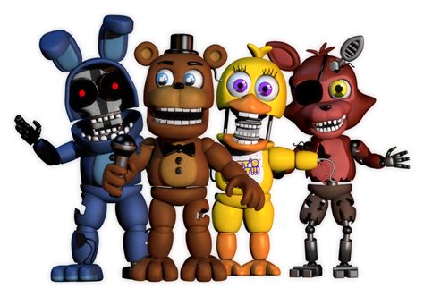 Fnaf World Withereds By Stars255 On Deviantart