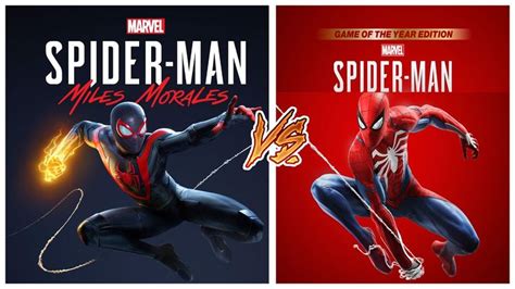 Marvel Spider Man Ps4 Vs Spider Man Miles Morales Ps5 Cual Es