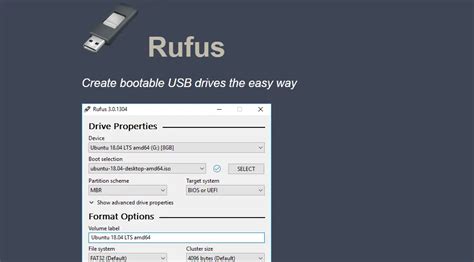 Rufus Bootable Usb To Install Ubuntu 2204 Lts Its Linux Foss
