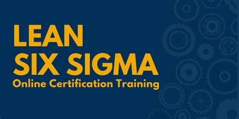Lean Six Sigma Certification Online Andrew Thomas
