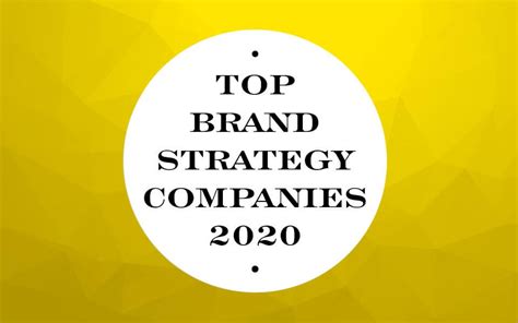 Truly Deeply Recognized As One The Top 30 Brand Strategy Companies In