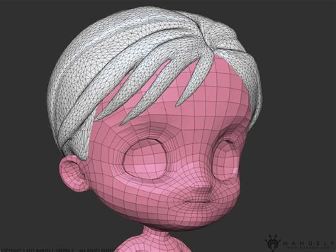 Cute Chibi Character 3D model | CGTrader | Chibi characters, Cute chibi ...