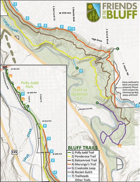 Trail Map Friends Of The Bluff