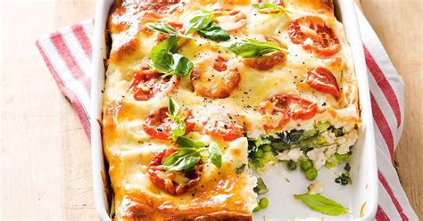Make The Most Of Spring Veg In This Hearty Vegetarian Lasagne