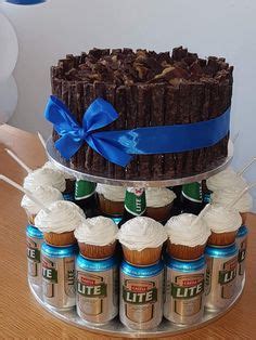 When 21st birthday gifts include alcohol, it makes sense to turn them into a game. Biltong and droewors birthday cake | Jamie party