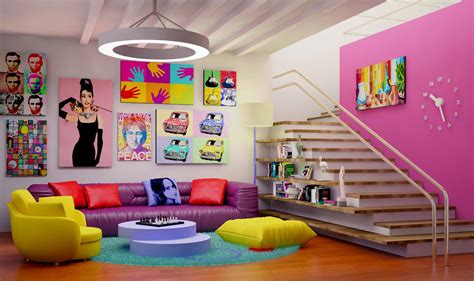 Pop Art Interior Design Design Ideas 9 On Home Architecture Design