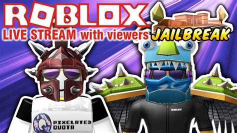 🔴 Roblox Vip Servers With Viewers 🔴 2nd Stream Playing Jailbreak