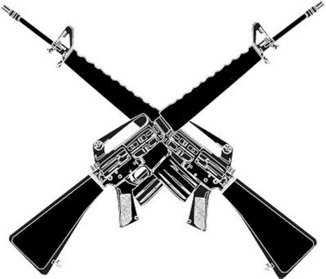 M16 Crossed Rifles