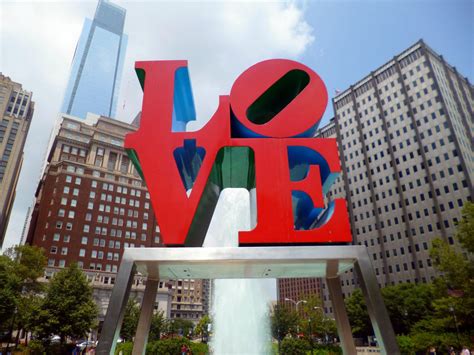 Love Park Philadelphia Love Statue Love Park Philadelphia