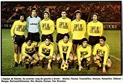 EQUIPOS DE FÚTBOL: NANTES en la temporada 1975-76