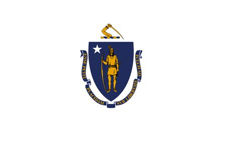 Massachusetts State Information Symbols Capital Constitution Flags