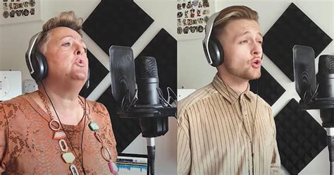 Mother And Son Sing Hallelujah Duet Thats Absolutely Stunning