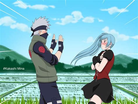 Kakashi Mina Kakashi And Mina Kakashi Naruto Art