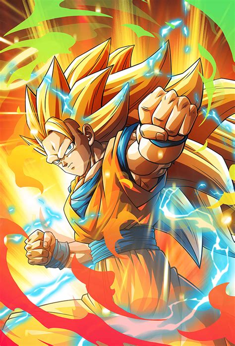 Maybe you would like to learn more about one of these? Goku SSJ3 (Aureole) card Bucchigiri Match by maxiuchiha22 on DeviantArt in 2020 | Dragon ball ...