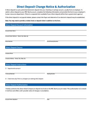 Voided check bank of america app. Rbc direct deposit form - Fill Out and Sign Printable PDF Template | SignNow