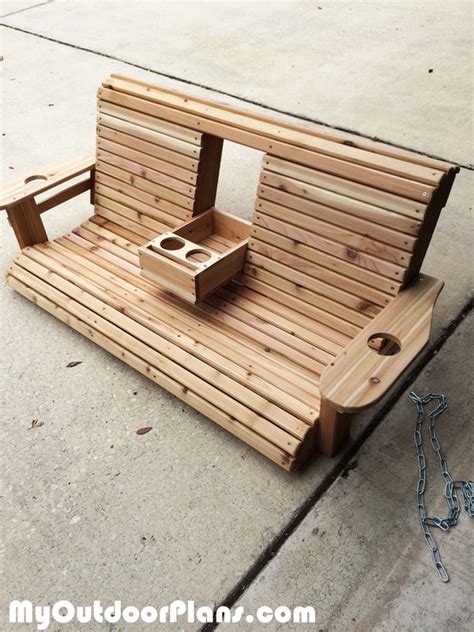 Carpentry plans airplane vacillation tutorial. DIY Wood Porch Swing | MyOutdoorPlans | Free Woodworking ...