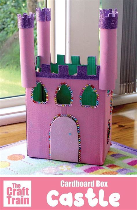 Cardboard Castle Craft For Kids Make A Princess Castle For Fairy Tale