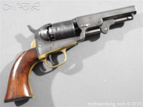 Cased Colt Model 1849 Pocket Revolver Michael D Long Ltd Antique