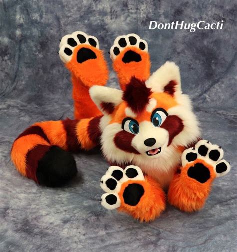 Nic Red Panda In 2021 Cat Fursuit Furry Art Anthro Furry