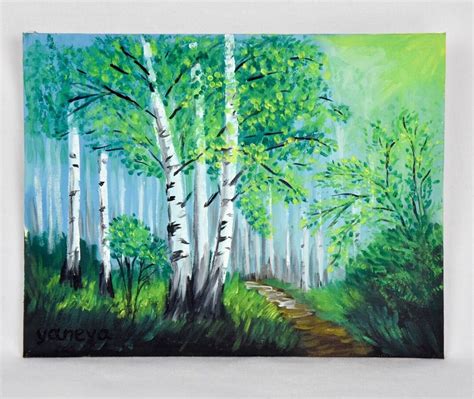 Spring Forest Spring Forest Painting Beautiful Paintings