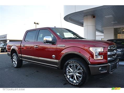 King ranch 2wd supercrew 5.5' box. 2016 Ruby Red Ford F150 King Ranch SuperCrew 4x4 ...
