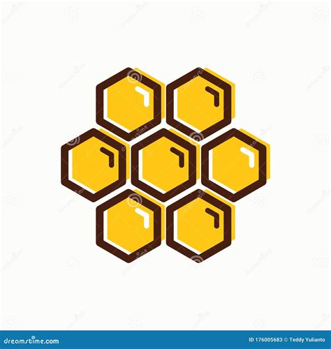 Hexagon Bee Hive Design Art And Space Background Vector Cartoondealer