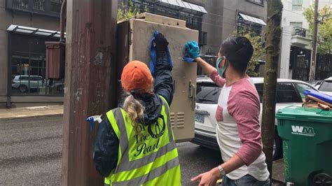 Portland Community Groups Organize Graffiti Cleanup As City Battles