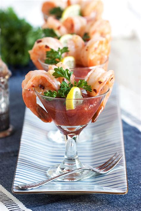 This shrimp balls appetizer recipe will please your guests. Garlic Roasted Shrimp Cocktail - The Suburban Soapbox