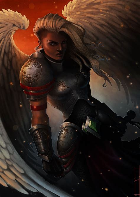 Fan Art Kayle Valkyrie League Of Legends Valkyrie Epic Art Warrior