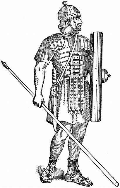Roman Soldier Cliparts Clipart Legionary
