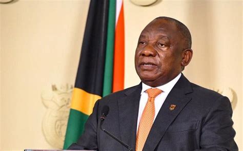 What time is cyril ramaphosa's speech? President's Ramaphosa's speech on the easing of SA lockdown