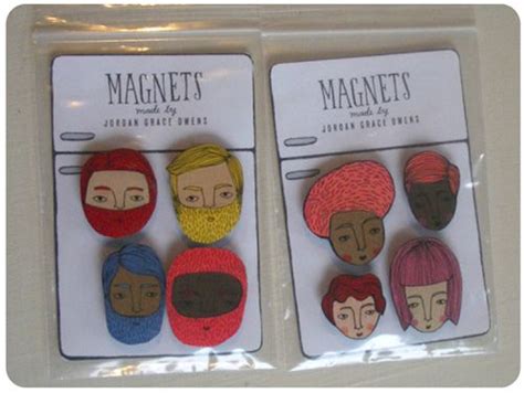 Magnet Packaging Etsy Magnet Clay Magnets Craft Fairs