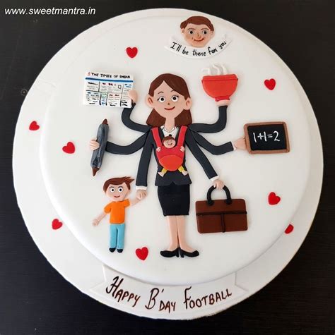 Say 'happy birthday mom' with our huge collection of quotes and wishes for your mom, including mother in law happy birthday to the best mom ever! Supermom, multi tasking mom/lady theme customized cake for ...