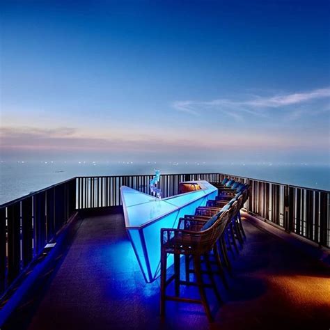 Horizon Restaurant And Bar Located On 34th Floor Of Hilton Hotel Pattaya