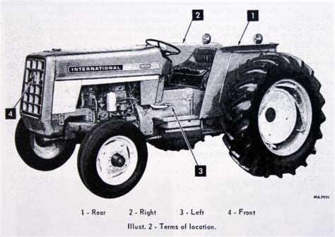 International Harvester 464 Tractor Operators Owners Manual Maintenance