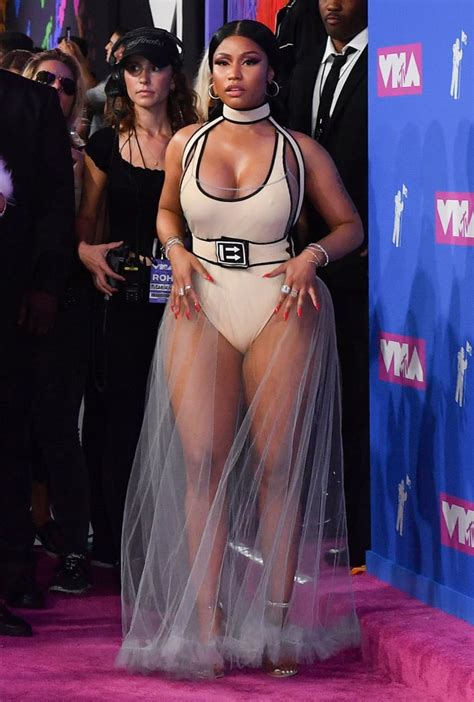 Nicki Minaj Outfit Vmas 2018 Popsugar Fashion Photo 6